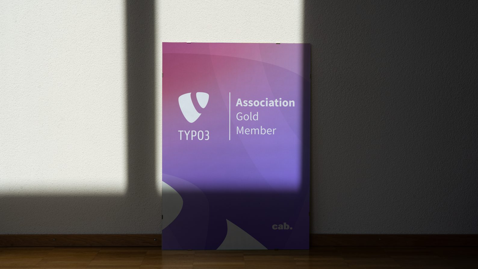 cab ist Gold Member der TYPO3 Association